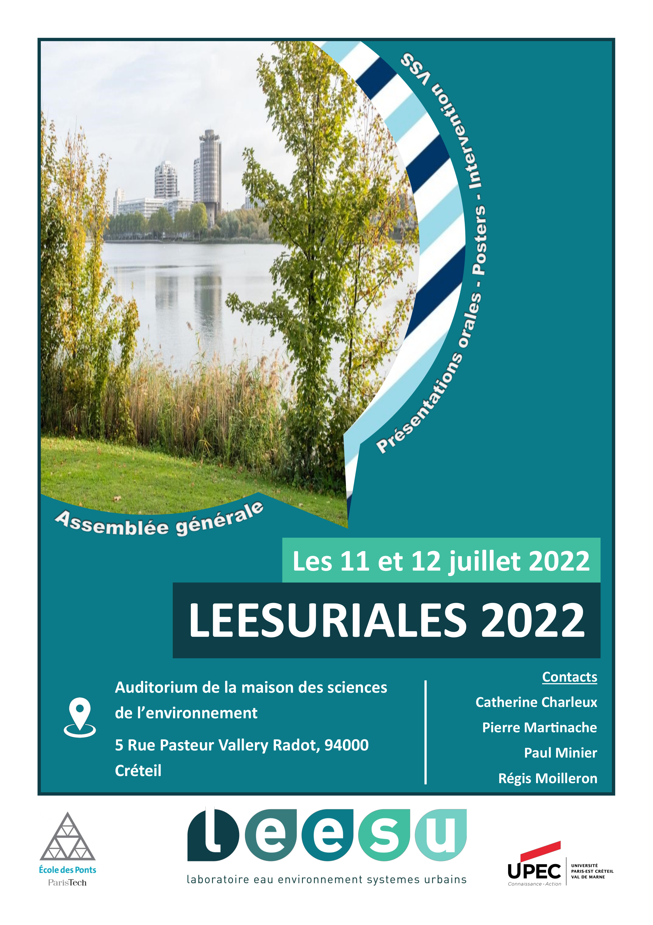 LEESURIALES 2022 : 11 et 12 juillet 2021