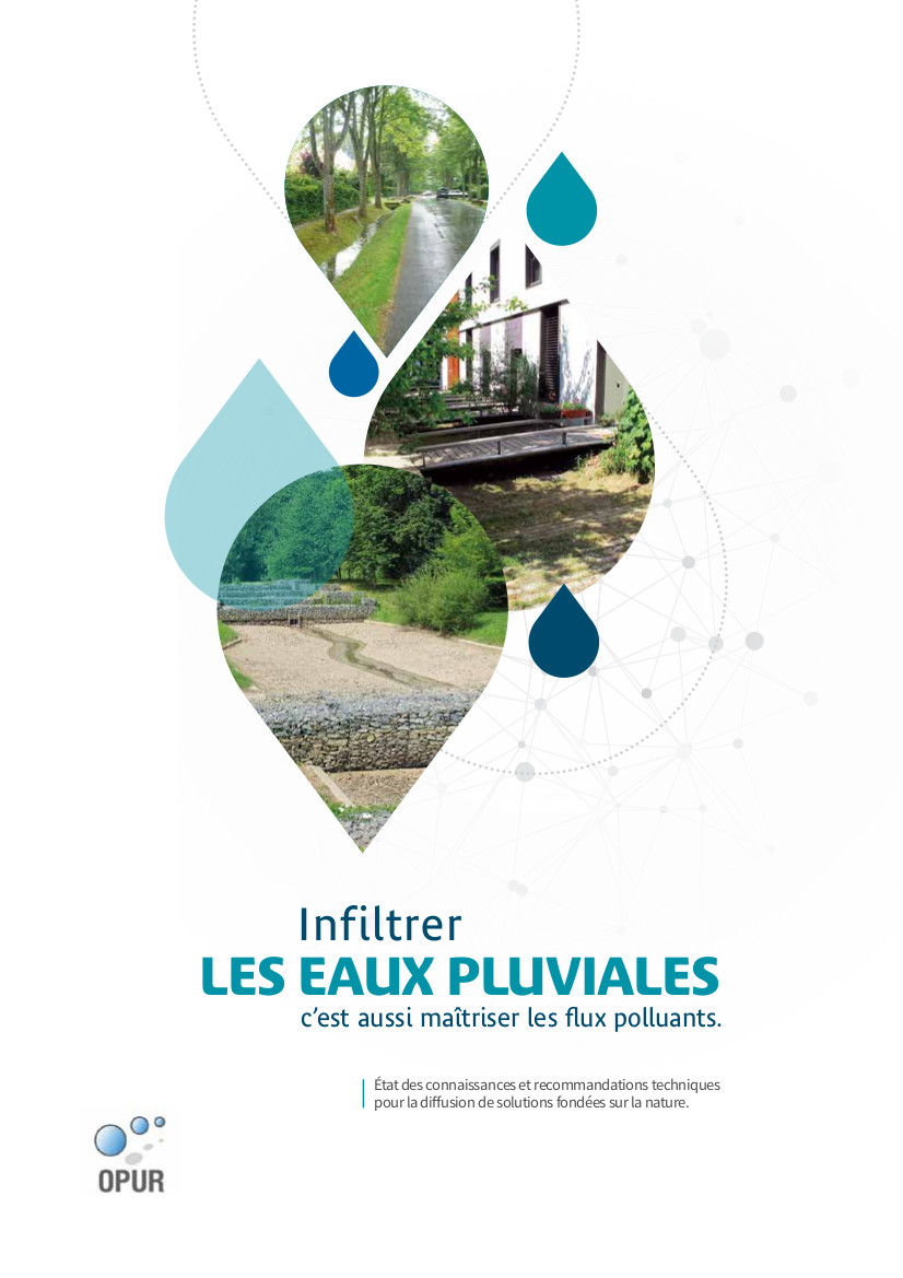 Publication du guide "Infiltrer les eaux pluviales, c'est aussi maîtriser les flux polluants"