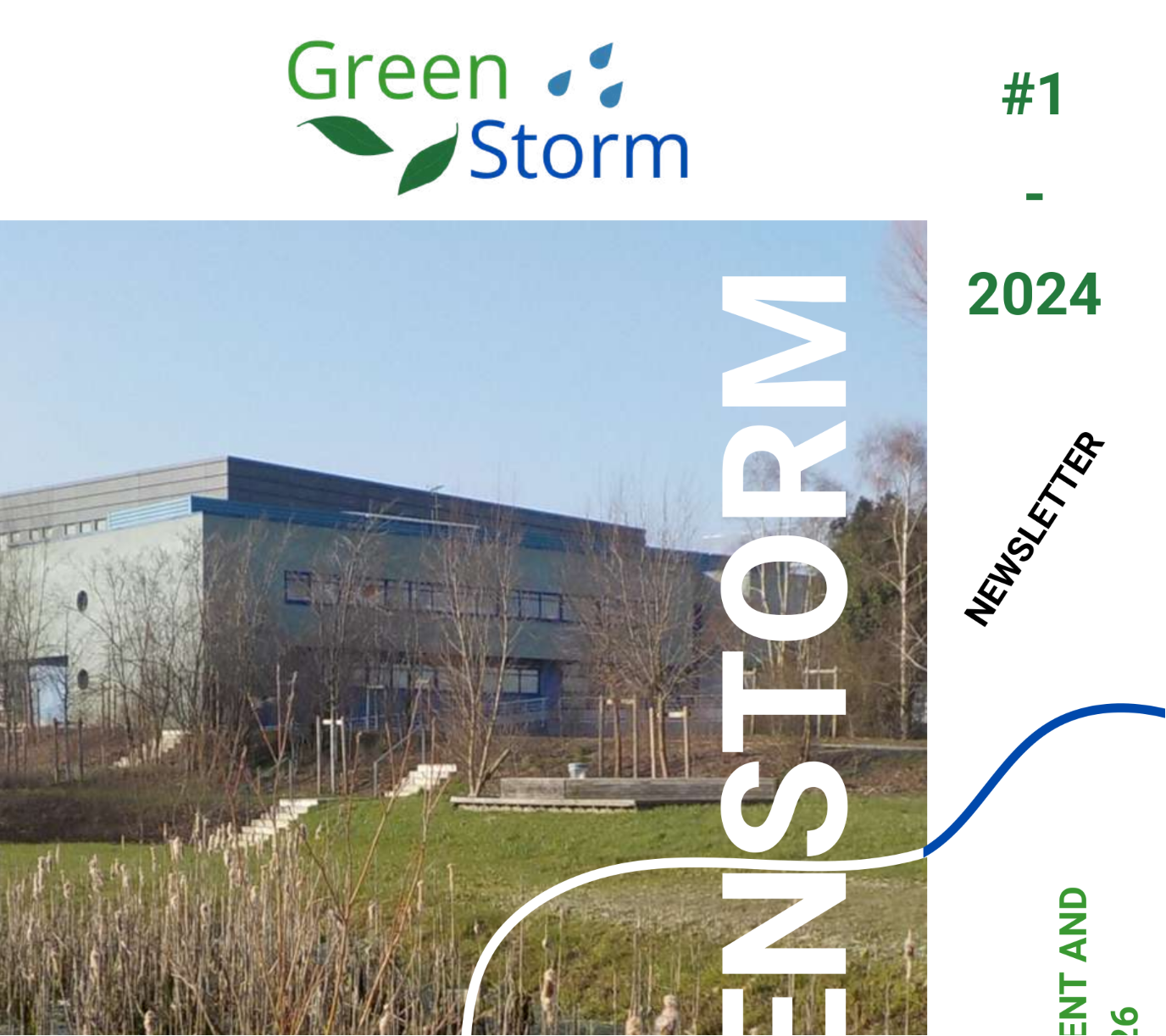 Première newsletter du projet européen GreenStorm