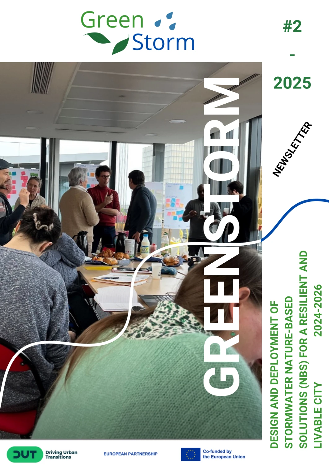 Deuxième newsletter du projet européen GreenStorm Deuxième newsletter du projet européen GreenStorm