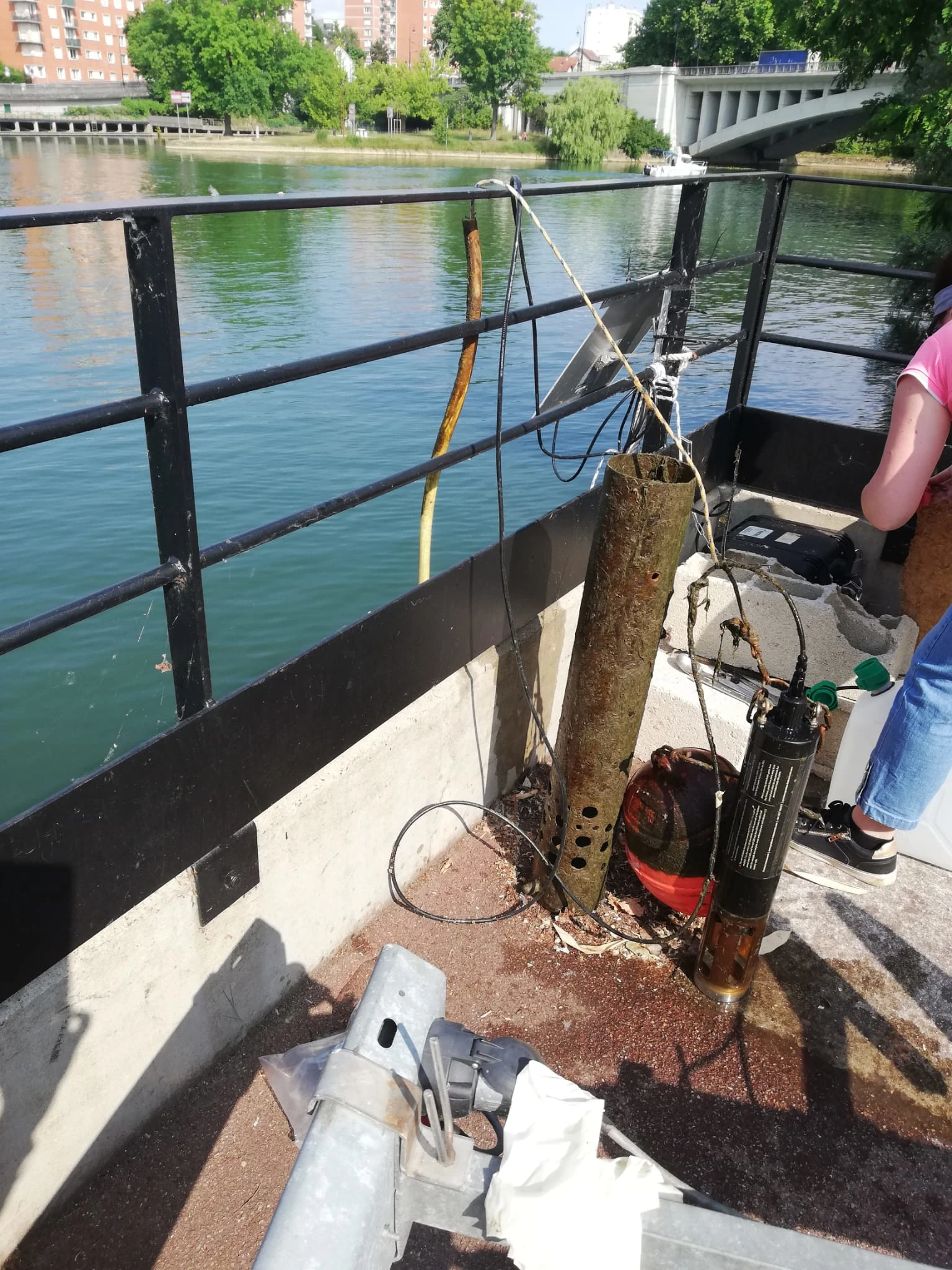 Pollution des eaux : sondes et matière organique