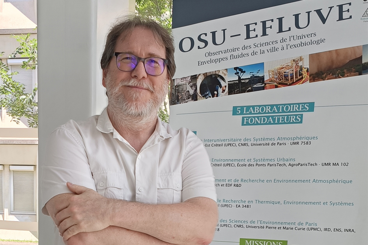 Régis Moilleron, élu directeur de l'OSU-EFLUVE Régis Moilleron, élu directeur de l'OSU-EFLUVE