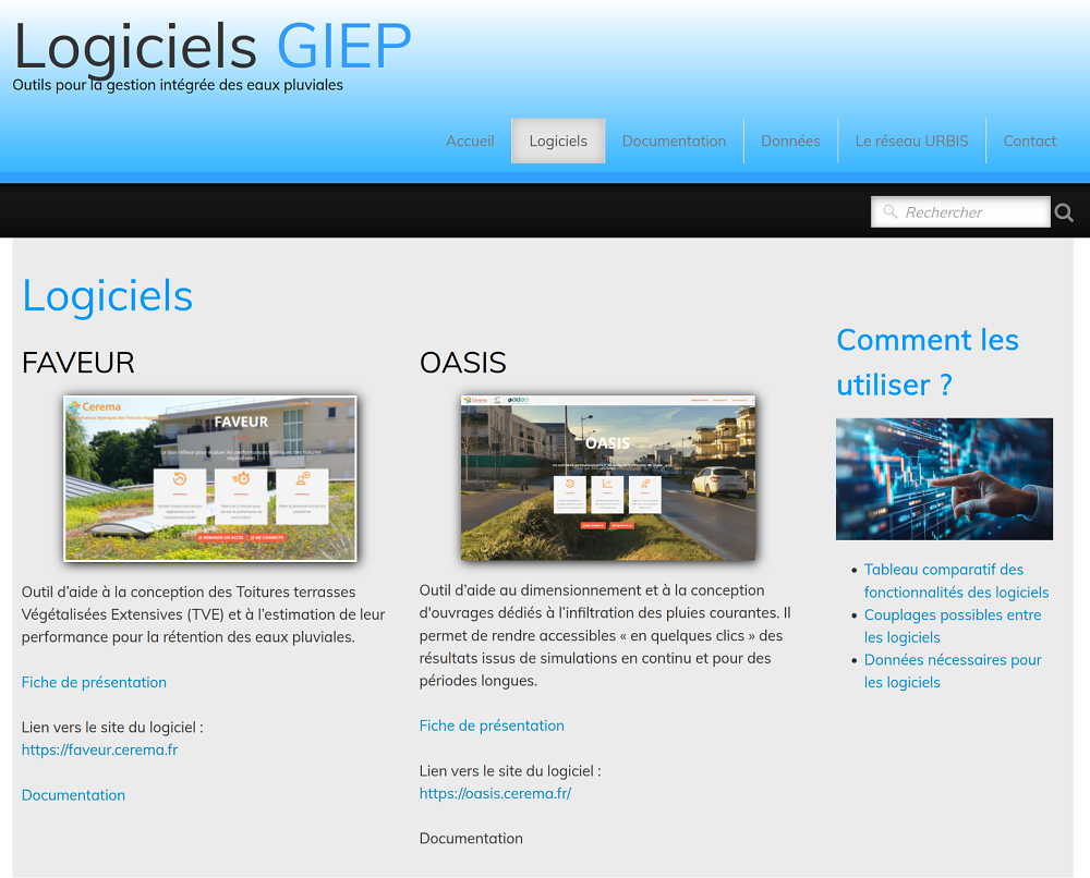 Outils pour la Gestion Intégrée des Eaux Pluviales urbaines Outils pour la Gestion Intégrée des Eaux Pluviales urbaines